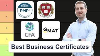 Best Certificates for Business Professionals in 2025