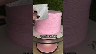 How To Make Wave Cake Design#cake #cakedecoration #cakedesign #cakerecipe #food #trending