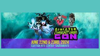 Artist Showcase Part 1 at Sinister Creature Con June 2024