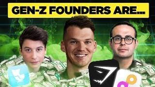 Why 90% of Gen-Z Founders are richer than Millennials...