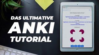 Das ultimative Anki Tutorial - Vom Anfänger zum Profi in 15 Minuten (Anleitung auf Deutsch)