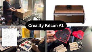 Creality Falcon A1 | The Best Engraving & Laser Machine for Beginners | Teacher Gifts & More