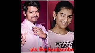 Thalapathy Vijay Vs Daughter Divya shasha#shorts#