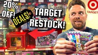 TARGET RESTOCK | 20% OFF on ALL POKÉMON CARDS!