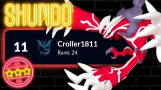 This Trainer hit *RANK 11 GLOBALLY* with Shundo Yveltal in the Master League! | Pokemon GO PvP