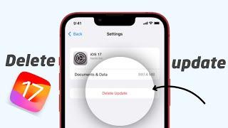 How To Delete iOS Update | How To Delete iOS Update Without PC/Laptop ? | Uninstall ios update |