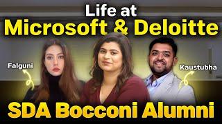 Life after MBA at Microsoft and Deloitte | Is it worth doing MBA from SDA Bocconi Asia Centre