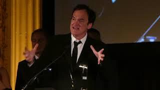 Quentin Tarantino talks about Robert Forster at National Arts & Entertainment Journalism Awards