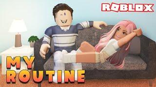 My REAL LIFE Daily Routine!! | Roblox Bloxburg Roleplay