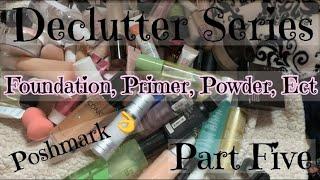 Foundation, Primer, Powder Collection + Declutter Series Part 5 | Connor Krystyn