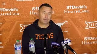 Texas coach after game of the year vs ASU (AI video)