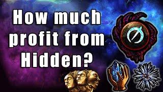 [3.18] How Much Profit is Hidden Invitation? | Loot From 100 Hidden | Path of Exile Sentinel