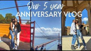 OUR 5 YEAR ANNIVERSARY VLOG TO SAN FRANCISCO | LQBTQ+ COUPLE