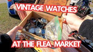 Finding Vintage Watches at a Flea Market! - Citizen, Seiko and More!