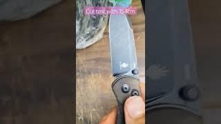cut test with 154cm steel