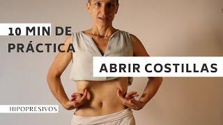 cómo ABRIR costillas con los hipopresvos en 10 min