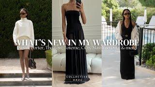 WHAT'S NEW IN MY WARDROBE SUMMER | Net-A-Porter, The Row, Toteme, COS, Massimo Dutti & more