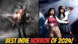 Top 10 BEST Indie Horror Games Of 2024!