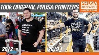 The Road to 100,000 Original Prusa 3D printers