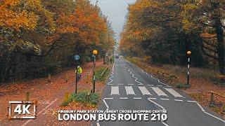 London Bus Ride through North London Neighbourhoods  | Bus 210 from Finsbury Park to Brent Cross