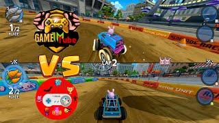 Racing Friendship 1Vs1 | 1M Game Tube Vs Say Ping | Beach Buggy Racing 2