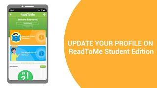 ReadToMe Student Edition | Update your Profile | ReadToMe® | English