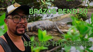 Brazos Bend 50 - Behind the scenes