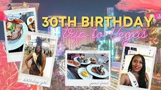 LAS VEGAS VLOG |GIRLS TRIP |*30TH BIRTHDAY* | WHITNEYAALIYAHH