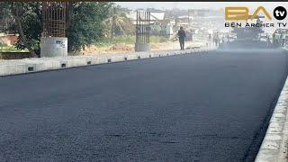 Ghana Road Asphalt: Poor Maintenance Of Drainage, Shoulders & Slopes. Special Feature !