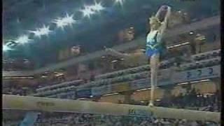 Irina Yarotska - 2002 Worlds Finals - Balance Beam