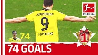 Robert Lewandowski - All Bundesliga Goals for Dortmund - Bundesliga 2017 Advent Calendar 1