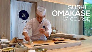 $238 Sushi Omakase In A Serene, Beautiful House - Tomi Sushi * Vlog | 4K