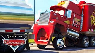 Aventuras Hauler com Mack e Relâmpago McQueen | Pixar Carros