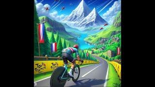 First time COMPLETING "The Grade" KOM! Tour De France on ZWIFT! Stage 15!