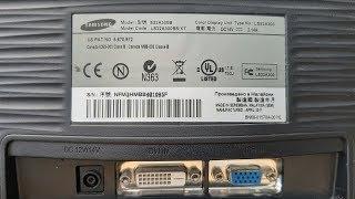 Bios Samsung SyncMaster SA300 Model:S22A300B