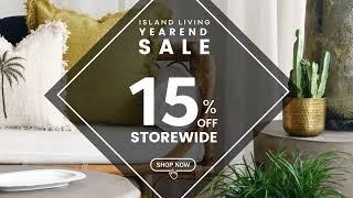 Islandliving Yearend 15% OFF Storewide Sale!