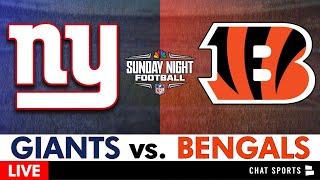 Giants vs. Bengals Live Streaming Scoreboard, Free Play-By-Play, Highlights | NFL Week 6