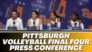 Pittsburgh Volleyball NCAA Final Four Press Conference (12/18/24)