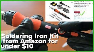 Soldering Iron Kit under $10 from Amazon