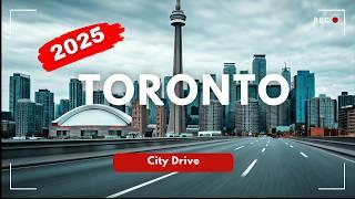 Toronto 4k -  Driving Toronto Downtown, Canada | City Drive