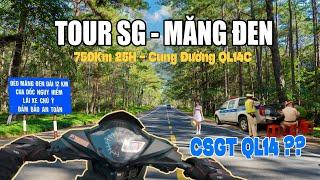 Tour Măng Đen #P1| Cung Đường Tây Nguyên QL14C Và Các Chốt CSGT - Phượt 750Km 25H | TíchTravel#190