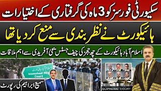 Three months arrest without questioning | 6 Isb High court judges meet chief justice | Sami Abraham