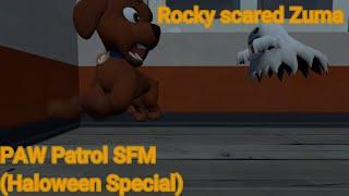 SFM PAW Patrol (Haloween Special) | Rocky scare Zuma