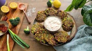 Broccoli Patties | HEALTHY & EASY BROCCOLI RECIPE | Broccoli Fritters | Broccoli burger