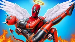 ¡Deadpool contra los superhéroes! ¿Deadpool irá al cielo o al infierno?