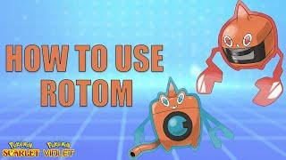 How To Use ROTOM-WASH and ROTOM-HEAT! - Pokemon Scarlet and Violet Moveset Guide