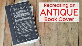 Recreating an ANTIQUE Book Cover