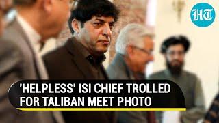 Pak DG ISI mocked as 'failed lover' after his pictures from Kabul Taliban meet go viral | Watch