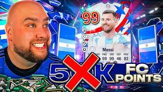 50K FC Points Does Not Decide My Team w/ 99 TEAM OF THE TOURNAMENT MESSI!