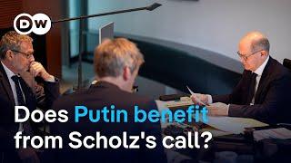 Why the Kremlin welcomes the call from German Chancellor Scholz | DW News